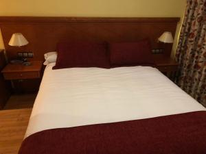Postel nebo postele na pokoji v ubytování Hotel Camino Real