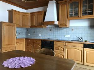 Köök või kööginurk majutusasutuses Appartements Rosenstockl