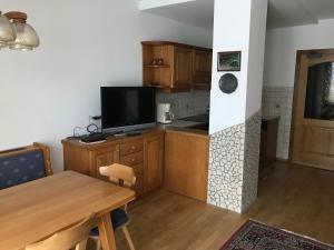 Köök või kööginurk majutusasutuses Appartements Rosenstockl