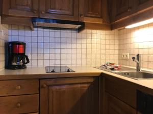 Köök või kööginurk majutusasutuses Appartements Rosenstockl