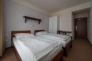Postel nebo postele na pokoji v ubytování Hotel Polianka