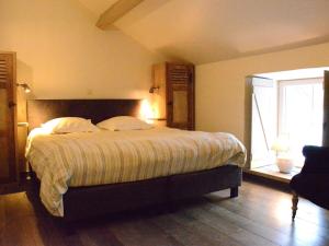 Ένα ή περισσότερα κρεβάτια σε δωμάτιο στο Villa with hottub in calm area