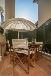 En terrasse eller udendørsområde på Casa Piaggia