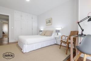 Cama o camas de una habitación en Charming San Bernardo - Estancias Temporales
