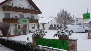 Hotel garni Hopfengold v zimě