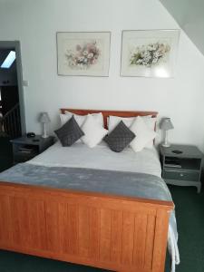 Postel nebo postele na pokoji v ubytování Argyle Guest House
