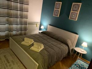 Posteľ alebo postele v izbe v ubytovaní Casa nel Vicolo