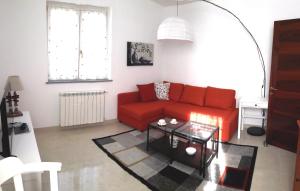 A seating area at Alle Porte di Genova