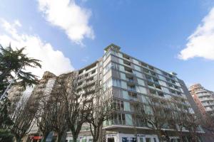 Budynek, w którym mieści się apartament