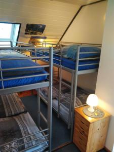 Haus Stammecke emeletes ágyai egy szobában