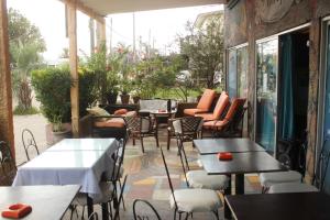 Χώρος καθιστικού στο Hostel Ibirapita