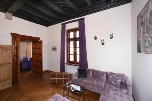Posezení v ubytování Schlossresidenz Fischhorn
