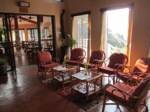 Χώρος καθιστικού στο The Begnas Lake Resort & Villas