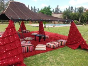 Zahrada ubytování Teacook Marrakech