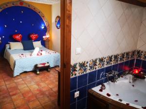 Ванная комната в Apartamentos La Suerte