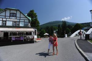 Widok na góry z tego hotelu