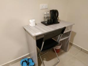 Příslušenství pro přípravu čaje a kávy v ubytování M Design Hotel @ Bangi 7