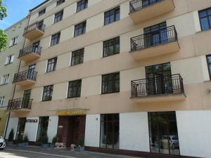 Hoone, kus korterhotell asub