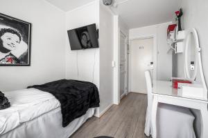Postel nebo postele na pokoji v ubytování Opsahl Gjestegaard
