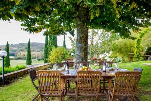 Zahrada ubytování Villa Le Caggia