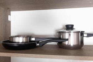 A kitchen or kitchenette at Cozy Studio in the center of Athens Még 21 kép