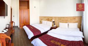Voodi või voodid majutusasutuse Bảo Thịnh 2 Hotel toas