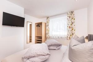Postel nebo postele na pokoji v ubytování Apart Auszeit