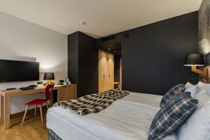 Szczawnica Park Resort & Spa客房内的一张或多张床位