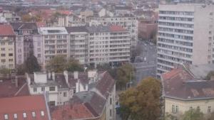 Výhľad na mesto Budapešť alebo výhľad na mesto priamo z apartmánu