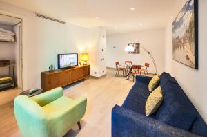 Гостиная зона в Rome Unique Monti Colosseum