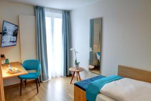 Krevet ili kreveti u jedinici u okviru objekta Hotel & Restaurant Hofmatt