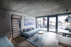 Posezení v ubytování Glanz & Glory Appartements Längenfeld