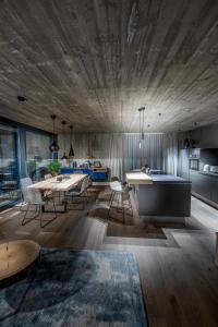Posezení v ubytování Glanz & Glory Appartements Längenfeld