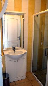 Vannituba majutusasutuses Alaguyauder la chambre