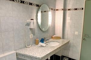 Kupatilo u objektu Hotel & Restaurant Hofmatt
