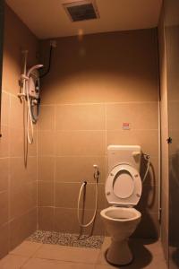 Koupelna v ubytování T Hotel