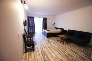 Posezení v ubytování Apartment N506 Gudauri Loft + 26 fotografií