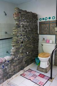 Vonios kambarys apgyvendinimo įstaigoje Cabinas carol
