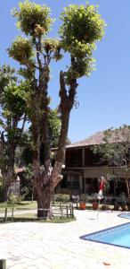 Casarão Villa al Mare内部或周边的泳池