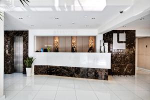 Lobbyn eller receptionsområdet på Livadhiotis City Hotel