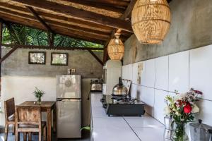 Una cocina o kitchenette en Villa Ricca Eco Lodge
