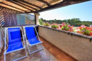 Балкон или терраса в Porto Giunco Residence