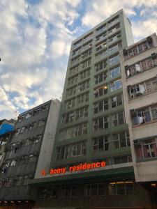 O edifício onde o hotel está situado