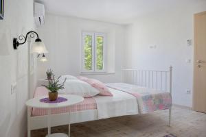 Posteľ alebo postele v izbe v ubytovaní Villa Petit in Brela, private pool + 13 fotografií