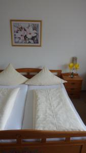 Postel nebo postele na pokoji v ubytování Pension Brix