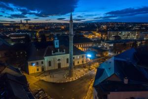 Výhľad na mesto Jáger alebo výhľad na mesto priamo z apartmánu