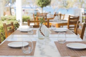 Bazén v ubytování Akti Kastraki Beach nebo v jeho okolí