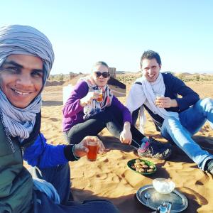 Tetamu yang menginap di Authentic riad & activities Erg