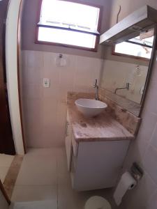 Koupelna v ubytování Atobá Villas