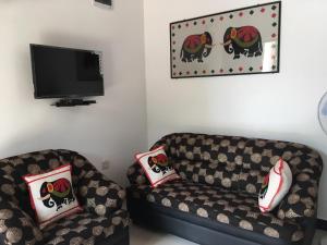 Posezení v ubytování Aroma Villa Homestay